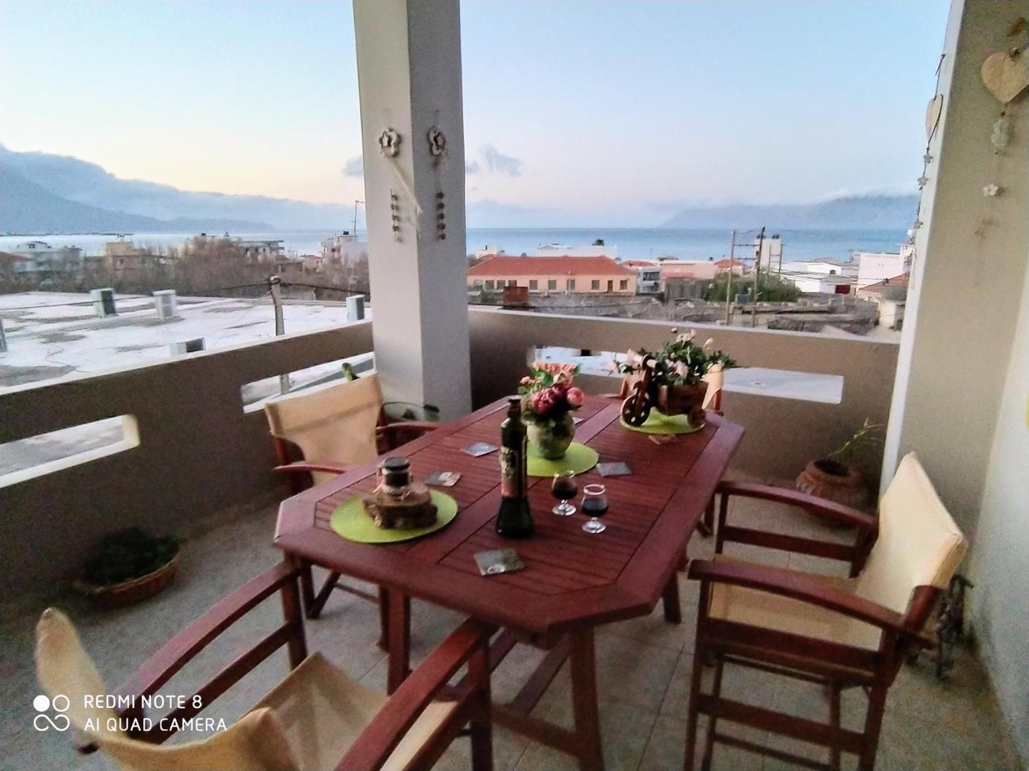 Castel View Experience Apartment Kissamos Luaran gambar